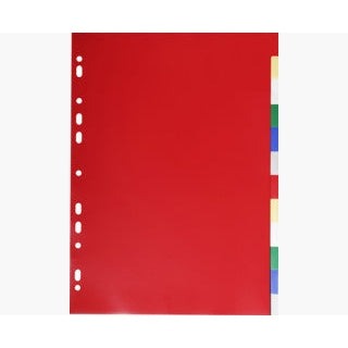 Exacompta - 3012E divisor Polipropileno (PP) Multicolor