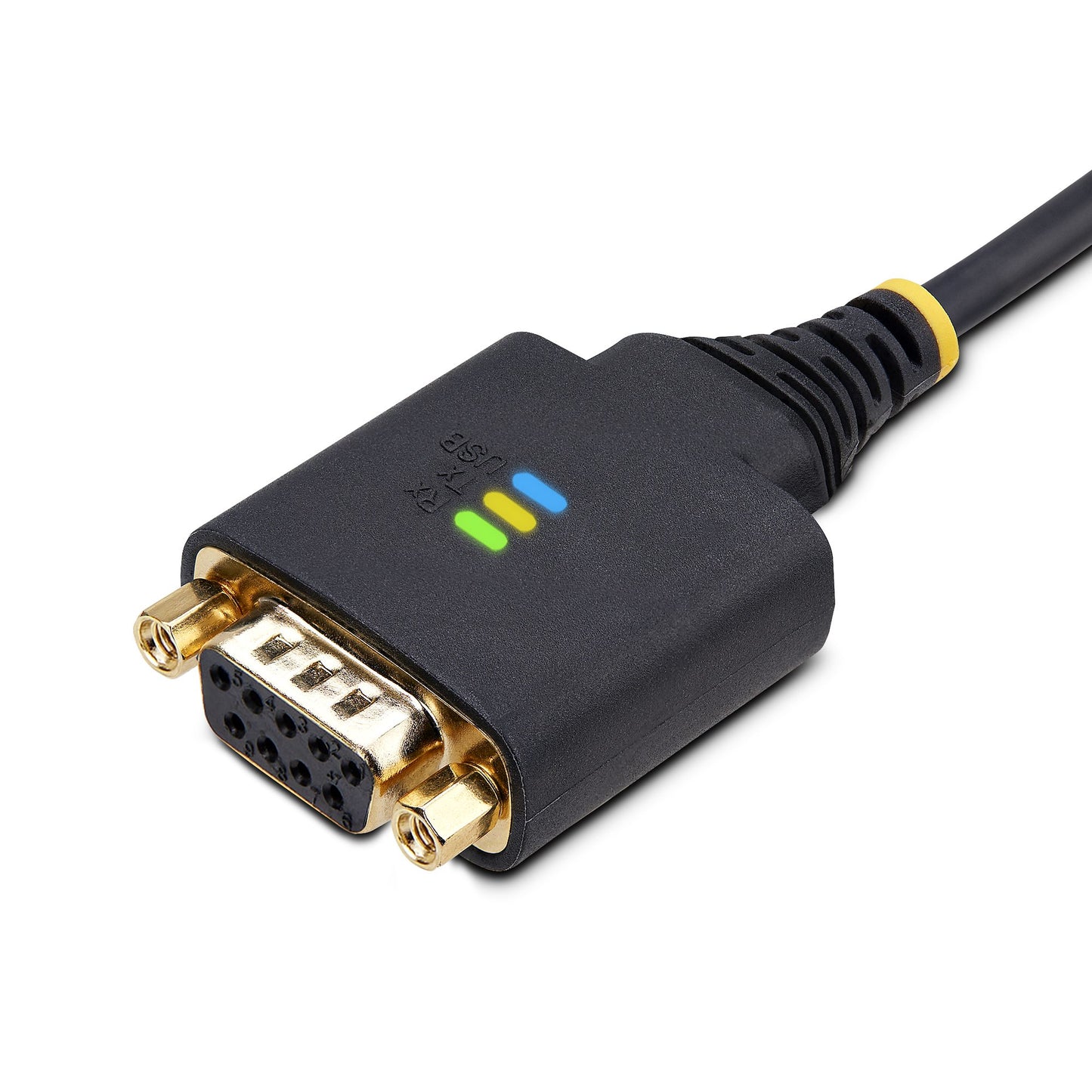 StarTech.com - 1P10FFCN-USB-SERIAL cable de serie Negro 3 m USB tipo A DB-9