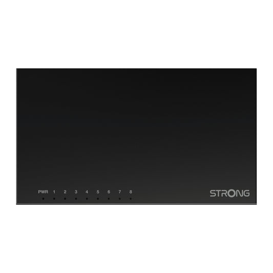 Strong - SW8000M switch Gigabit Ethernet (10/100/1000) Negro