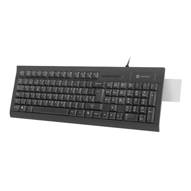 NATEC - NKL-2052 teclado Oficina USB QWERTY Español Negro