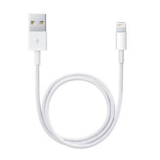 Apple - Lightning / USB 0 5 m Blanco