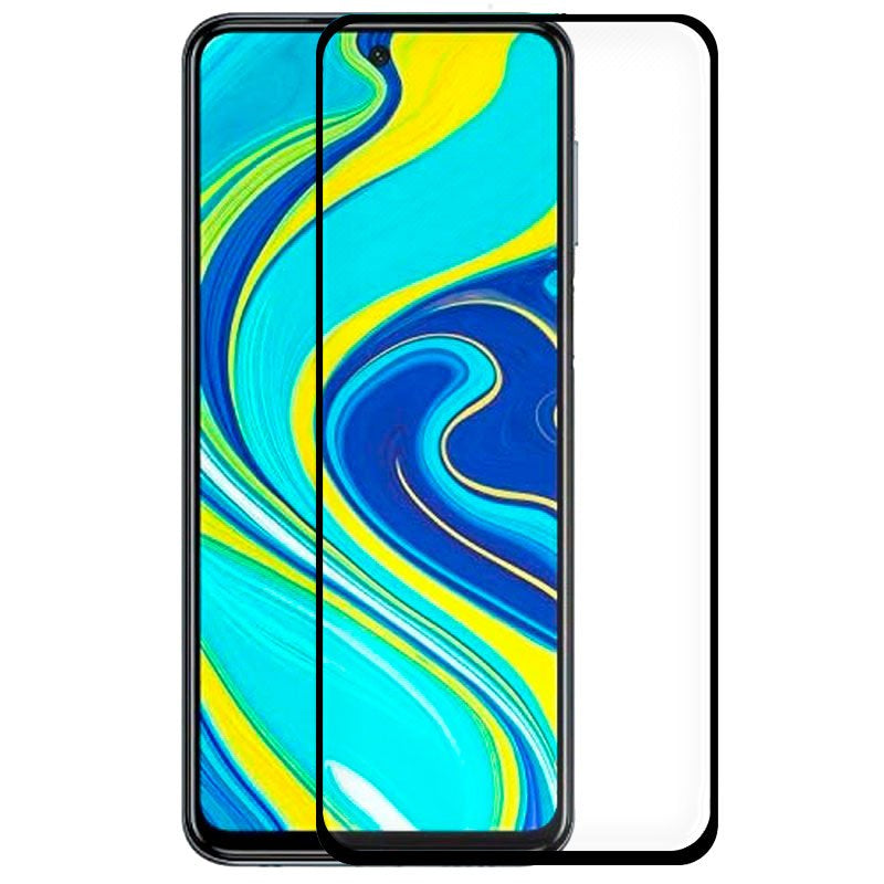 PINBOX - Xiaomi Redmi 9A Protector de Pantalla Completa Vidrio Templado