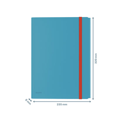 Leitz - 46190061 carpeta Polipropileno (PP) Azul A4