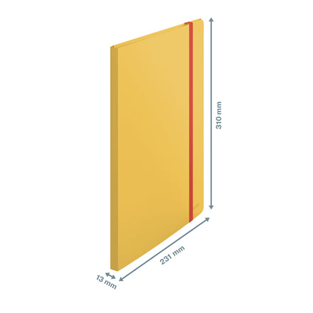 Leitz - 46700019 carpeta Polipropileno (PP) Amarillo A4