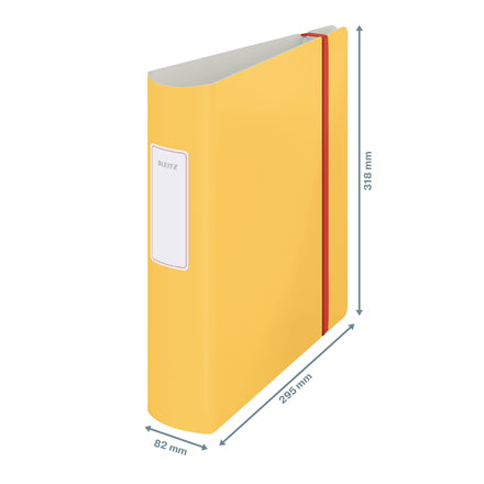 Leitz - 10380019 carpeta de cartón A4 Amarillo