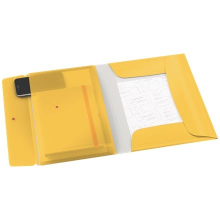 Leitz - 46190019 carpeta Polipropileno (PP) Amarillo A4