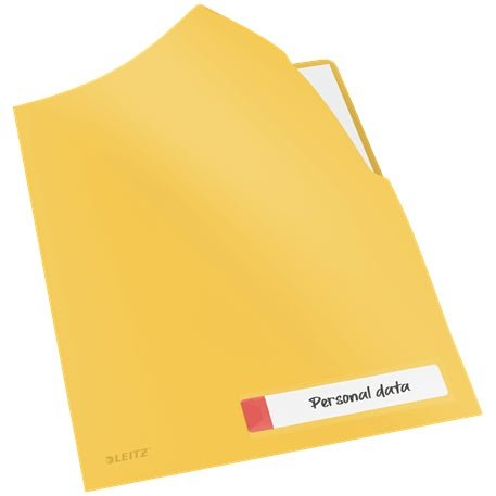 Leitz - 47080019 carpeta Polipropileno (PP) Amarillo A4