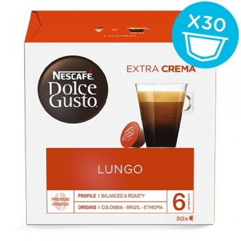 Nescafé - Dolce Gusto Lungo Cápsula de café 30 pieza(s)