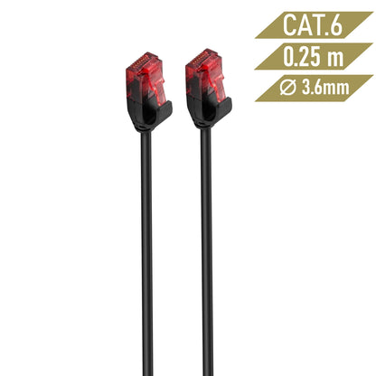 Ewent - IM1047 cable de red Negro 3 m Cat6 U/UTP (UTP)