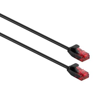 Ewent - IM1044 cable de red Negro 1 m Cat6 U/UTP (UTP)