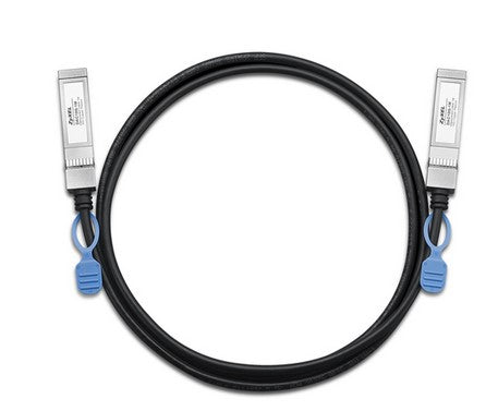 Zyxel - DAC10G-1M-ZZ0103F cable de fibra optica SFP+ Negro