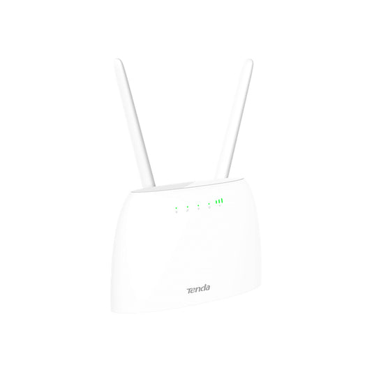 Tenda - N300 router inalámbrico Ethernet rápido Banda única (2 4 GHz) 4G Blanco