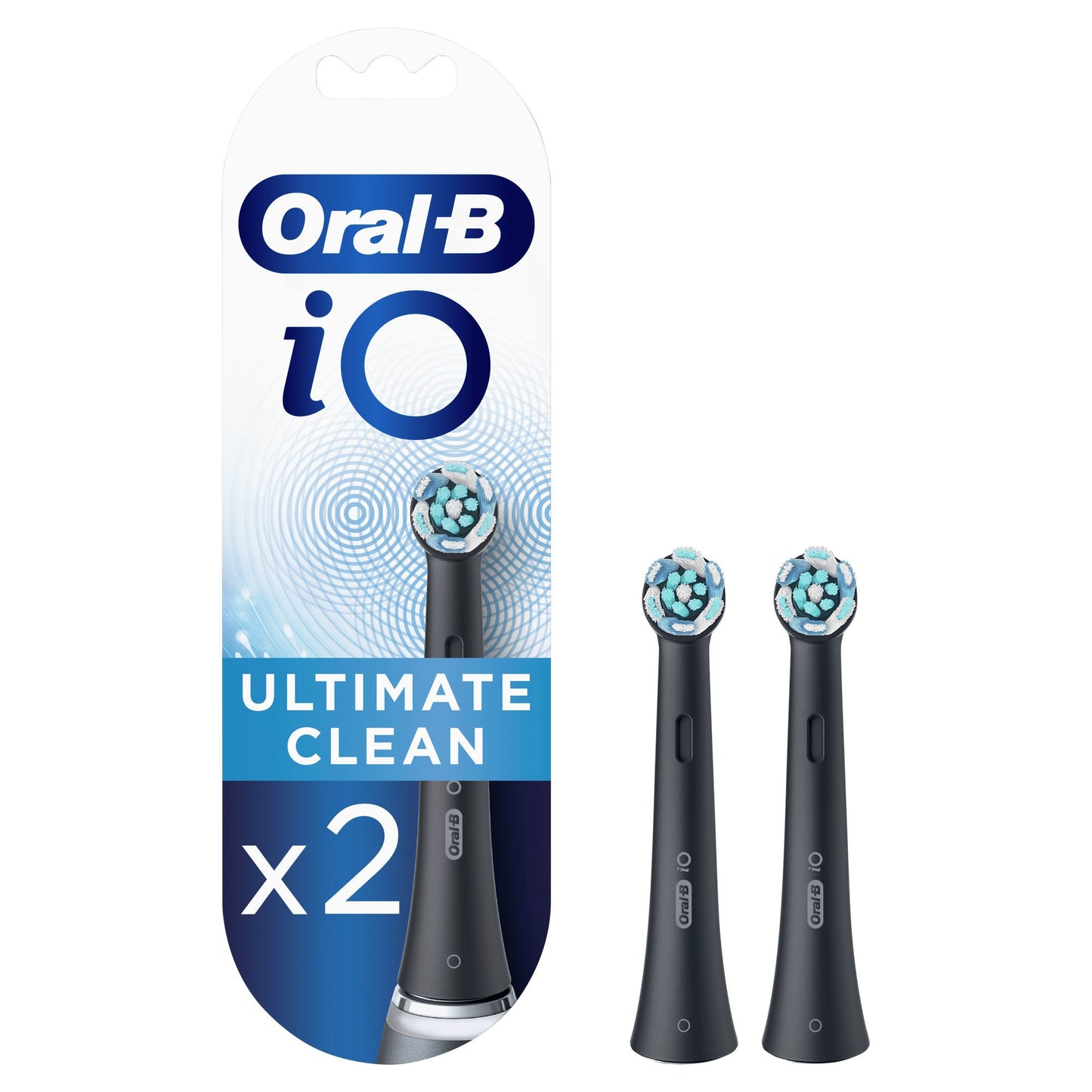 Oral-B - iO Ultimate Clean 80335625 cepillo de cabello 2 pieza(s) Negro