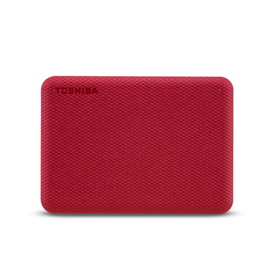 Toshiba - Canvio Advance disco duro externo 2000 GB Rojo