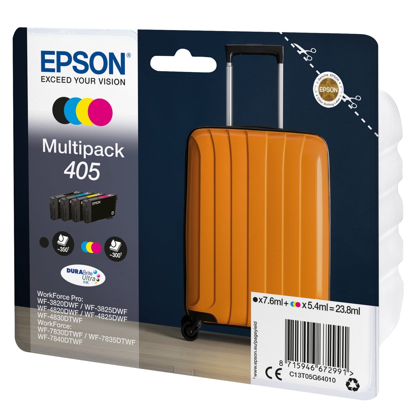 Epson - Multipack 4-colours 405 DURABrite Ultra Ink