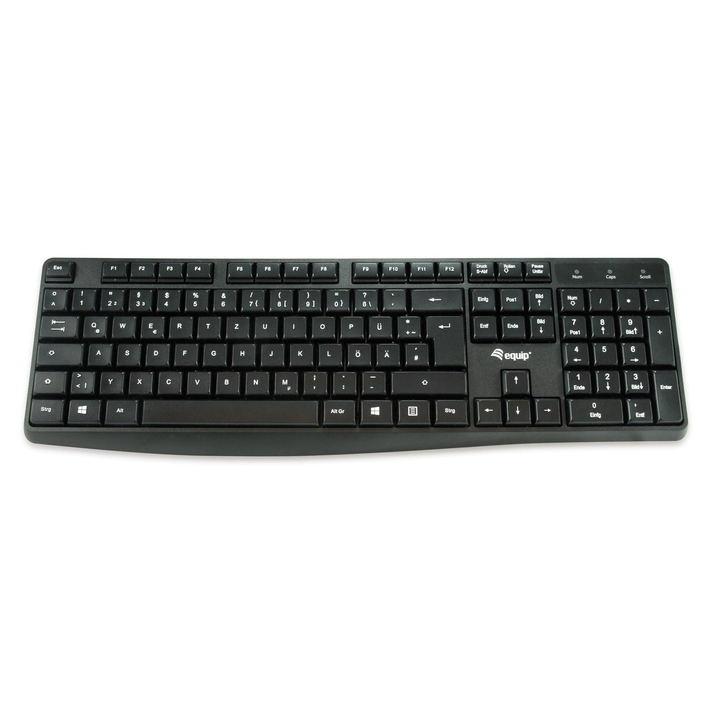 Equip - 245211 teclado Oficina USB QWERTY Español Negro