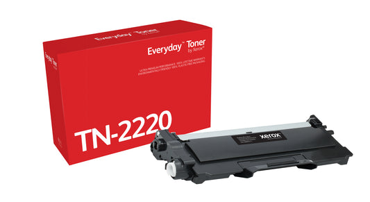 Everyday El tóner ™ Mono de Xerox es compatible con Brother TN2220, Capacidad estándar