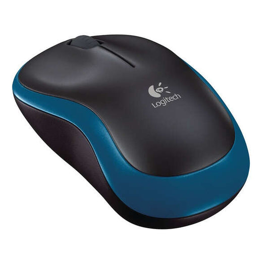 Logitech - M185 ratón Oficina Ambidextro RF inalámbrico Óptico 1000 DPI