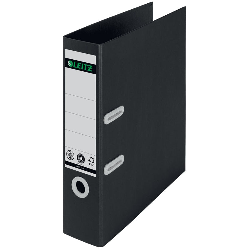 Leitz - 10180095 carpeta de cartón Negro