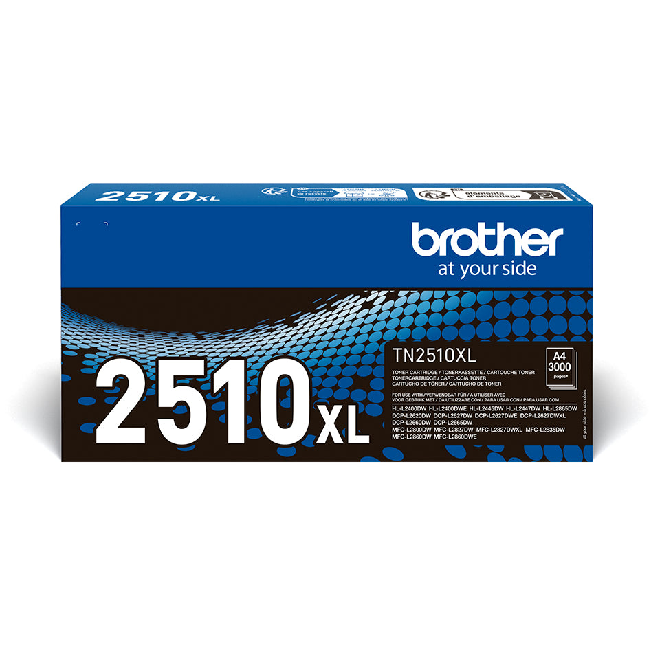 Brother TN-2510XL cartucho de tóner 1 pieza(s) Original Negro