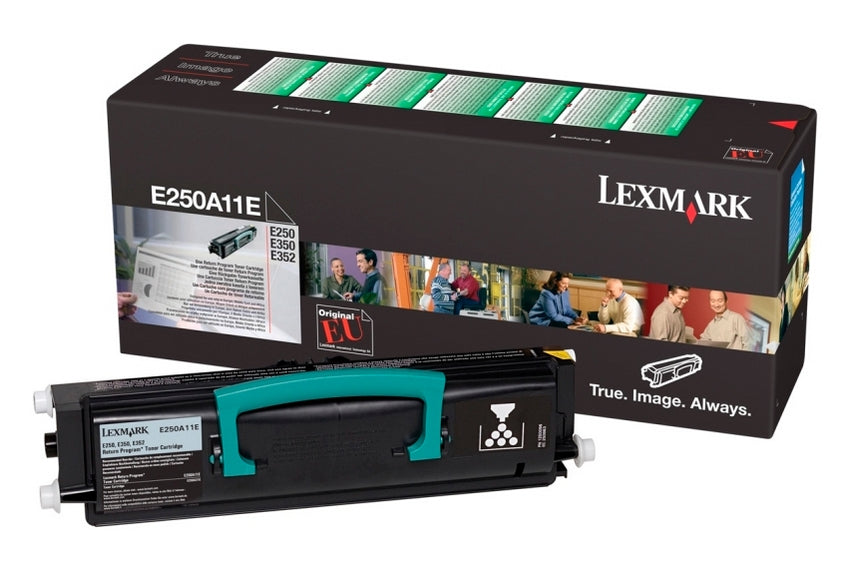 Lexmark E250A11E cartucho de tóner 1 pieza(s) Original Negro