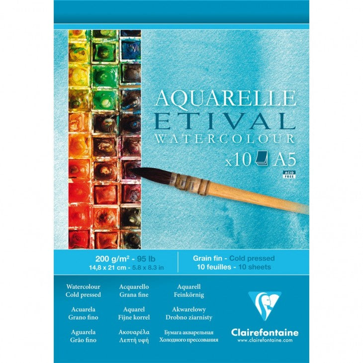 Clairefontaine - 96301C papel decorativo 10 hojas