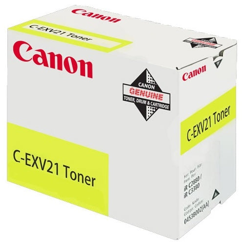 Canon C-EXV21 cartucho de tóner 1 pieza(s) Original Amarillo