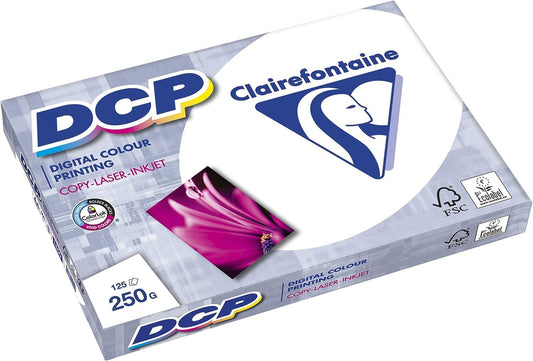 Clairefontaine - 1858C papel para impresora de inyección de tinta A3 (297x420 mm) 125 hojas Blanco