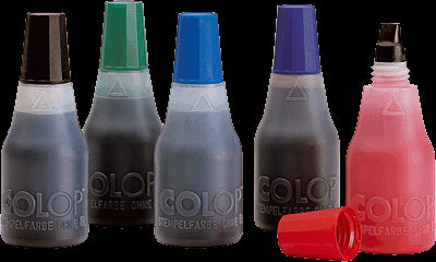 Colop - COP FRASCO 25ML TINTA AZUL T11010.25A