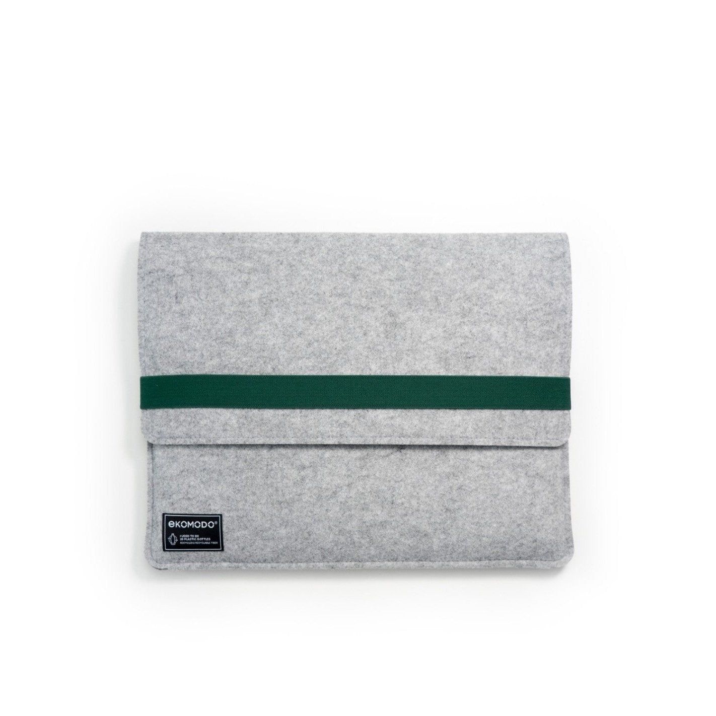 EKOMODO - HR-014 maletines para portátil 38 1 cm (15") Funda Verde  Gris