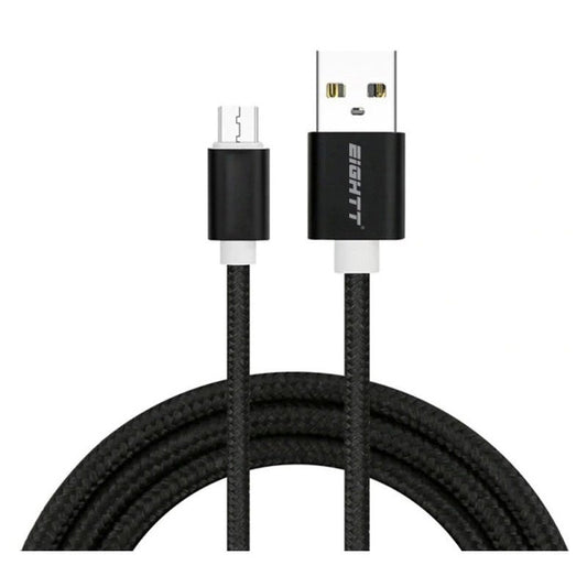 Eightt - ECM-1B cable USB USB 2.0 1 m USB A Micro-USB B Negro