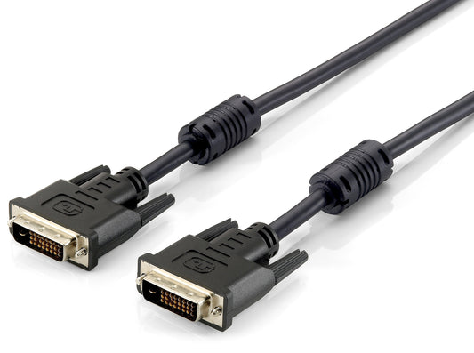 Equip - 118935 cable DVI 5 m DVI-D Negro