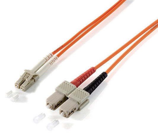 Equip - LC/S? 62.5/125µm 1.0m Cable de fibra óptica e InfiniBand 1 m SC Naranja