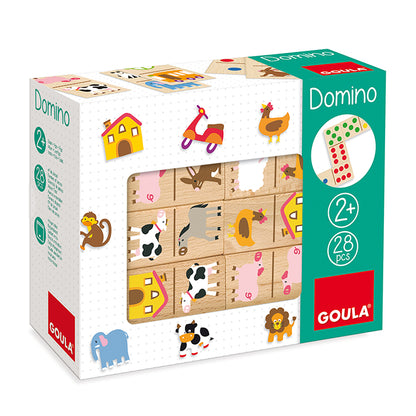 Goula - JUEGO DOMINO GOULA GRANJA 28 PIEZAS