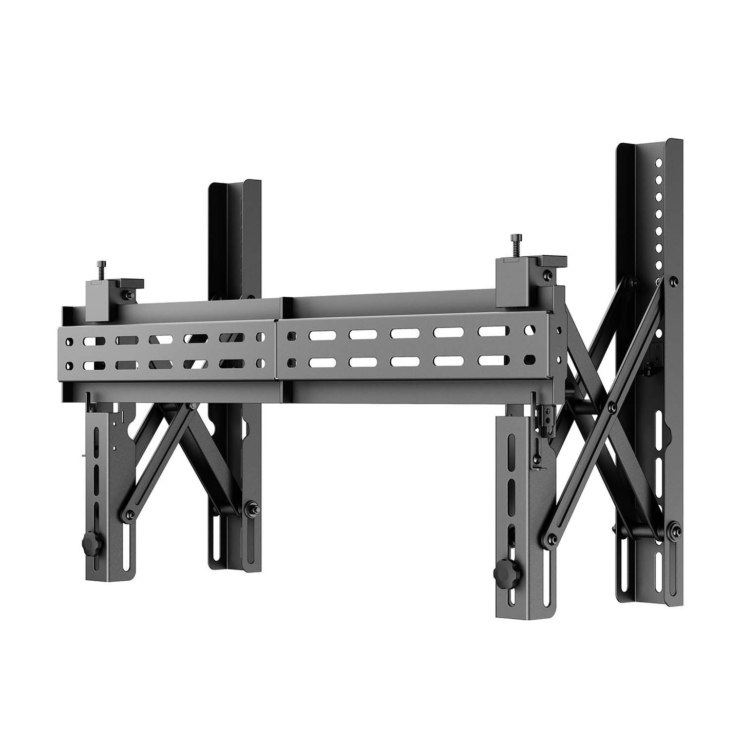 AISENS - Soporte para Videowall Nivelable y Función Pop-Out para Tv 70Kg de 37-70  Negro