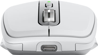 Logitech - MX Anywhere 3S for Mac ratón Oficina mano derecha RF Wireless + Bluetooth Laser 8000 DPI