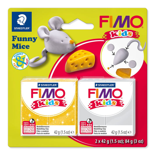 Staedtler - FIMO 8035 Pasta de modelar 84 g Oro  Gris 2 pieza(s)