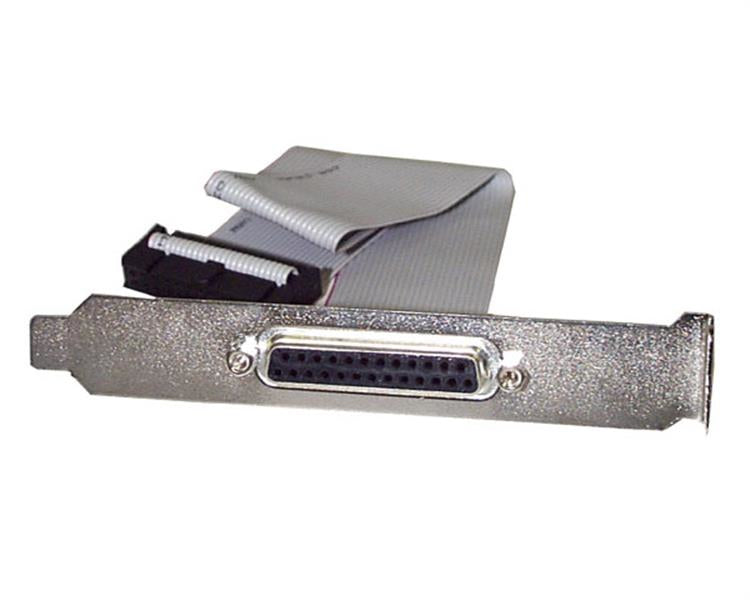 StarTech.com Bracket Adaptador Paralelo DB25 a IDC25 con Cable de 40cm