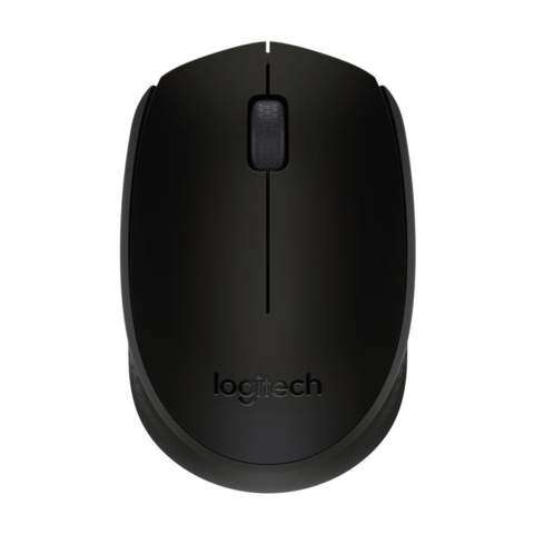 Logitech - B170 Black Bp ratón Oficina Ambidextro RF inalámbrico Óptico