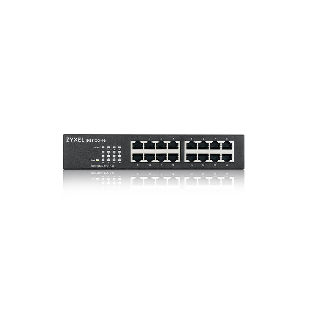 Zyxel - GS1100-16 No administrado Gigabit Ethernet (10/100/1000)