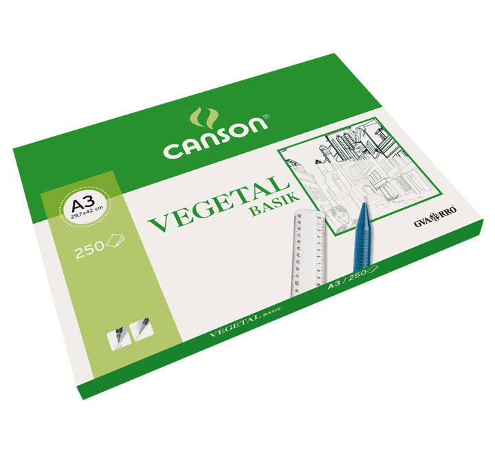 Canson - Vegetal Guarro Basik Arte de papel 250 hojas