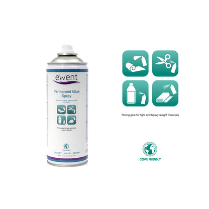 Ewent - Spray de pegamento permanente