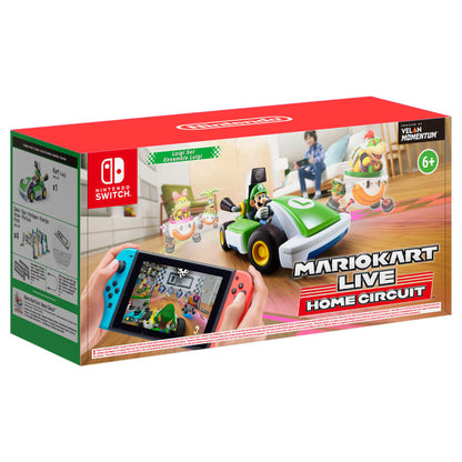 Nintendo Mario Kart Live: Home Circuit Luigi Set modelo controlado por radio Coche Motor eléctrico