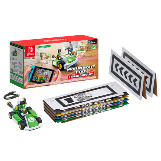 Nintendo Mario Kart Live: Home Circuit Luigi Set modelo controlado por radio Coche Motor eléctrico