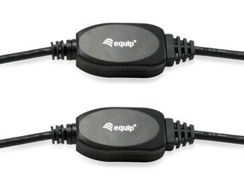 Equip - 133348 cable USB USB 3.2 Gen 1 (3.1 Gen 1) 15 m USB A Negro