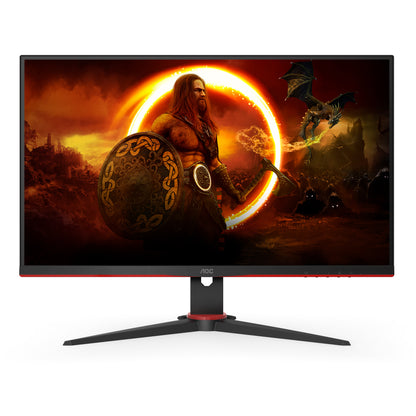 AOC - 24G2SAE/BK pantalla para PC 60 5 cm (23.8") 1920 x 1080 Pixeles Full HD Negro  Rojo