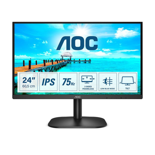 AOC - B2 24B2XDA LED display 60 5 cm (23.8") 1920 x 1080 Pixeles Full HD Negro