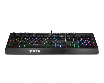 MSI - VIGOR GK20 teclado Juego USB QWERTY Español Negro