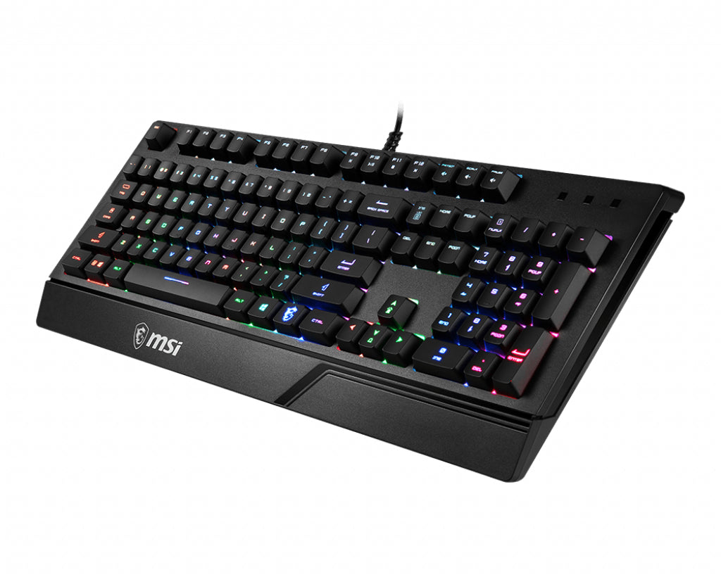 MSI - VIGOR GK20 teclado Juego USB QWERTY Español Negro