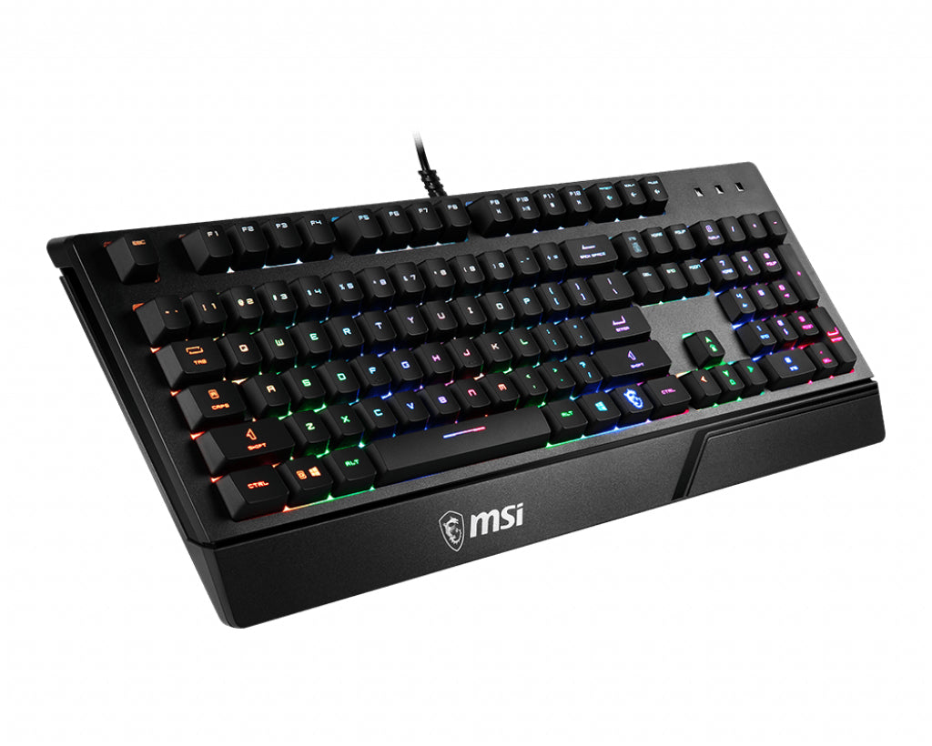 MSI - VIGOR GK20 teclado Juego USB QWERTY Español Negro